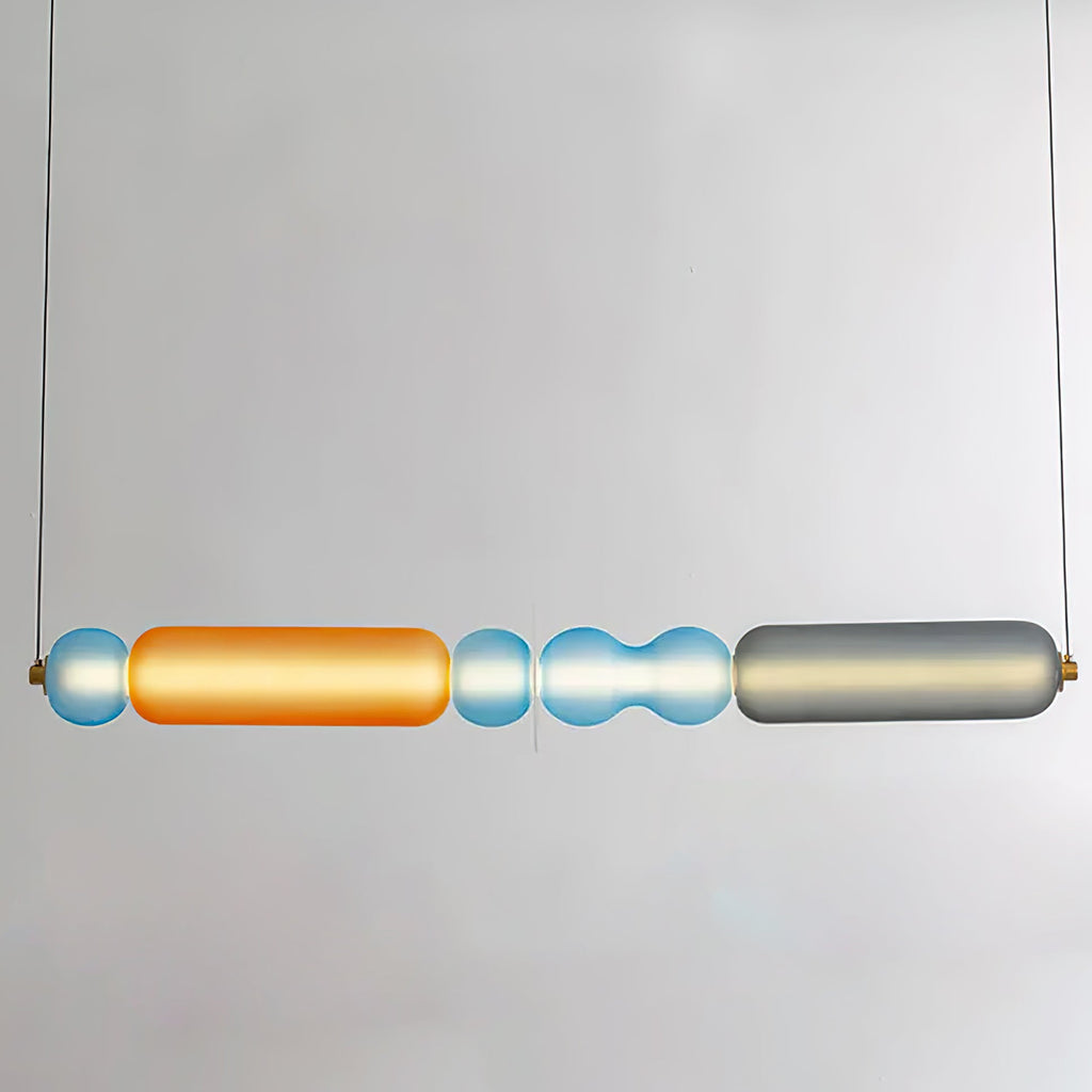 Lustra Suspension en Verre Coloré Moderne - Neutralighting