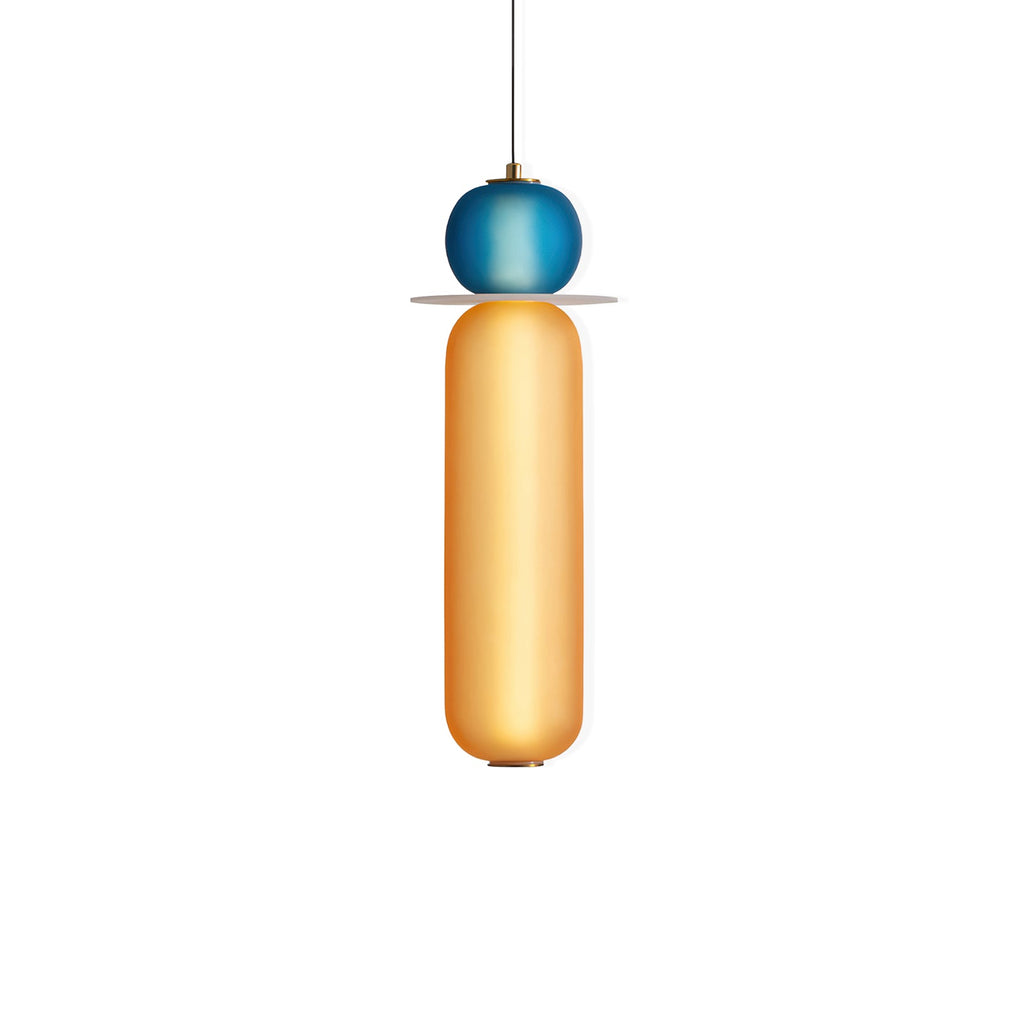 Lustra Suspension en Verre Coloré Moderne - Neutralighting