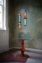 Lustra Suspension en Verre Coloré Moderne - Neutralighting