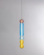 Lustra Suspension en Verre Coloré Moderne - Neutralighting