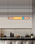Lustra Suspension en Verre Coloré Moderne - Neutralighting
