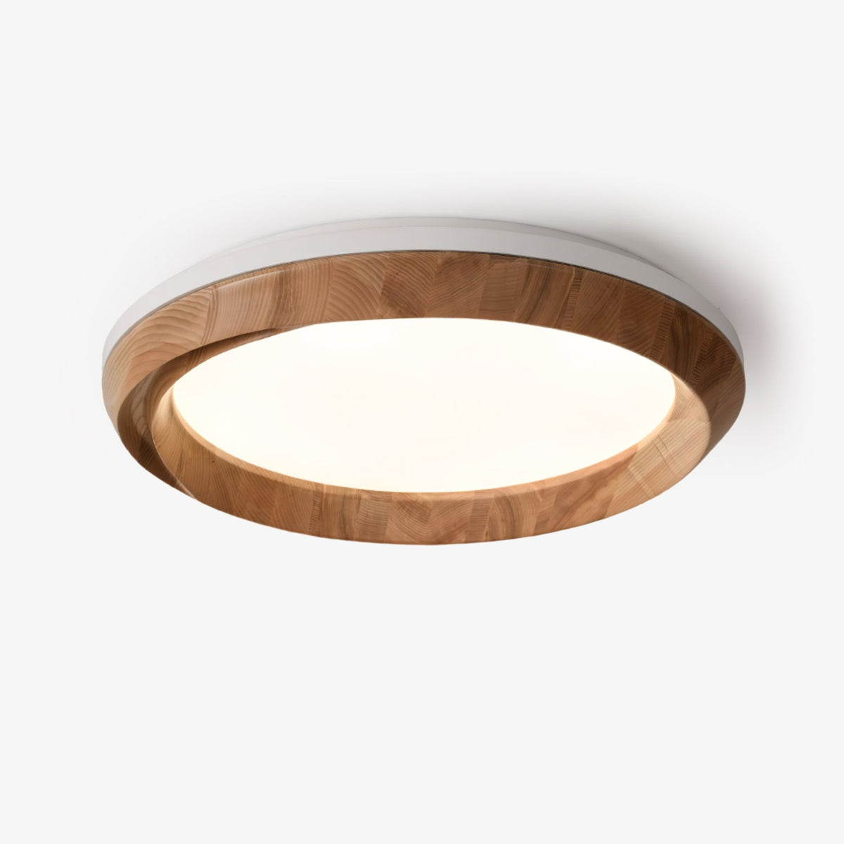 Aurdoreth Plafonnier Moderne Minimaliste Bois Ondulé - Neutralighting