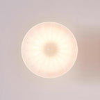 Evola Lampe Plafond en Verre Opale Vintage - Neutralighting