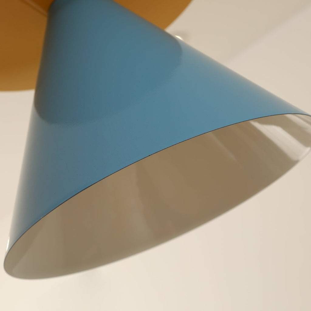 Riva Lampe Pendentive Conique Rayée Ludique Vibrante - Neutralighting