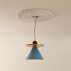 Riva Lampe Pendentive Conique Rayée Ludique Vibrante - Neutralighting