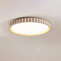 Ornorus Plafonnier Anneau Cannelé en Travertin - Neutralighting