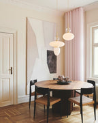 Orbelin Lampe Suspension en Verre et Laiton - Neutralighting