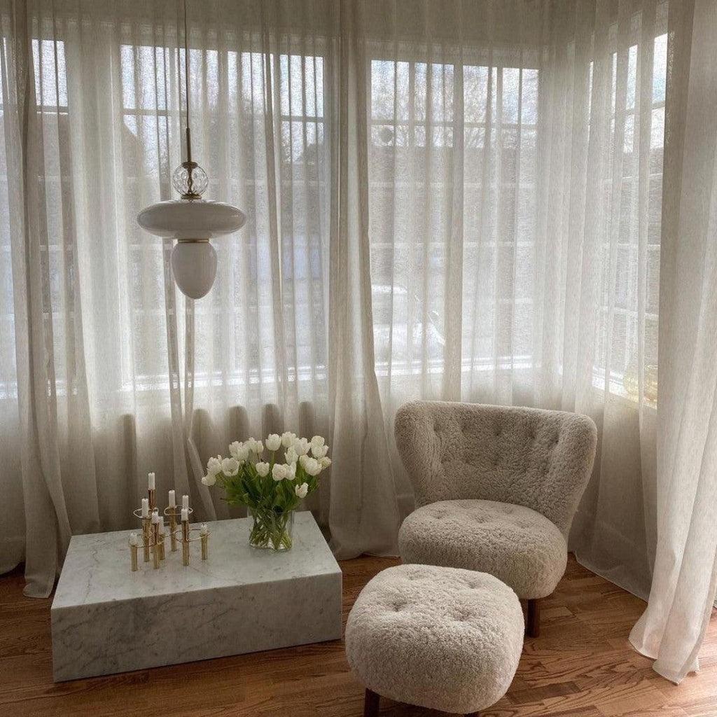Orbelin Lampe Suspension en Verre et Laiton - Neutralighting