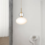 Orbelin Lampe Suspension en Verre et Laiton - Neutralighting