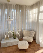 Orbelin Lampe Suspension en Verre et Laiton - Neutralighting