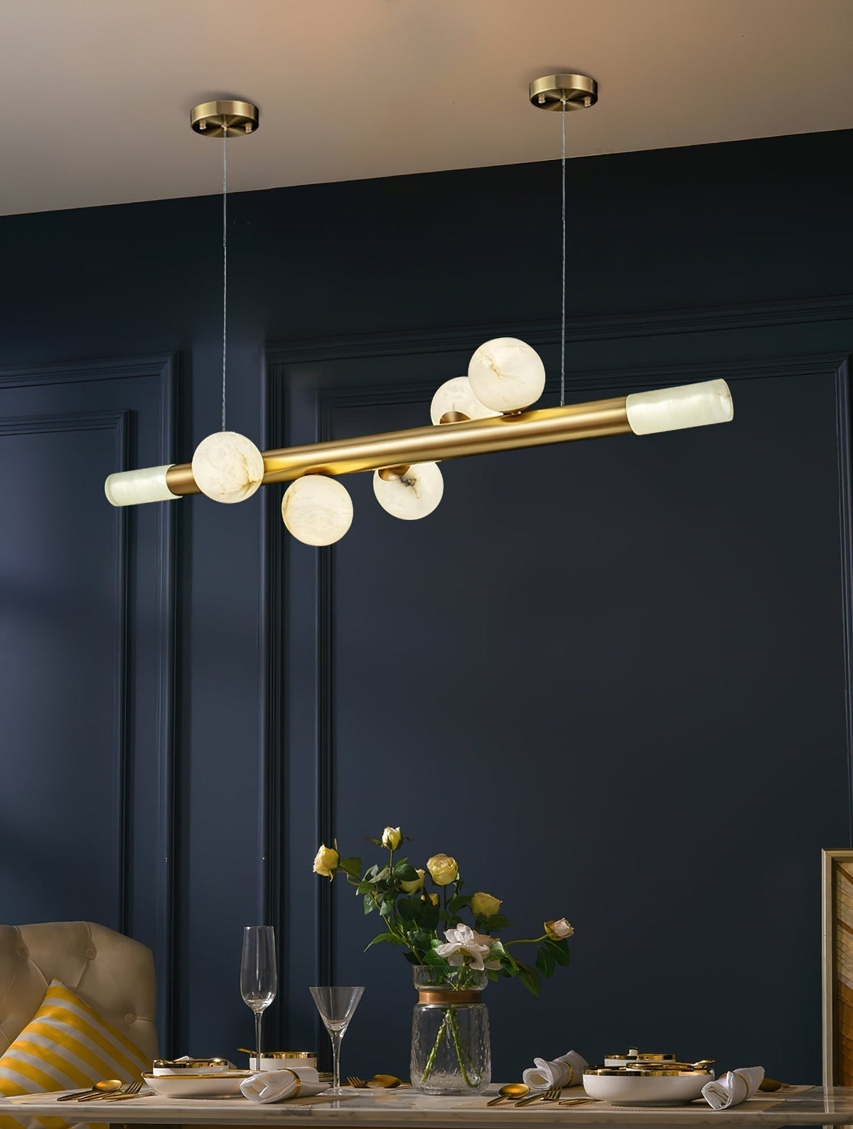 Avaros Suspension Moderne Minimaliste Alabastre - Neutralighting
