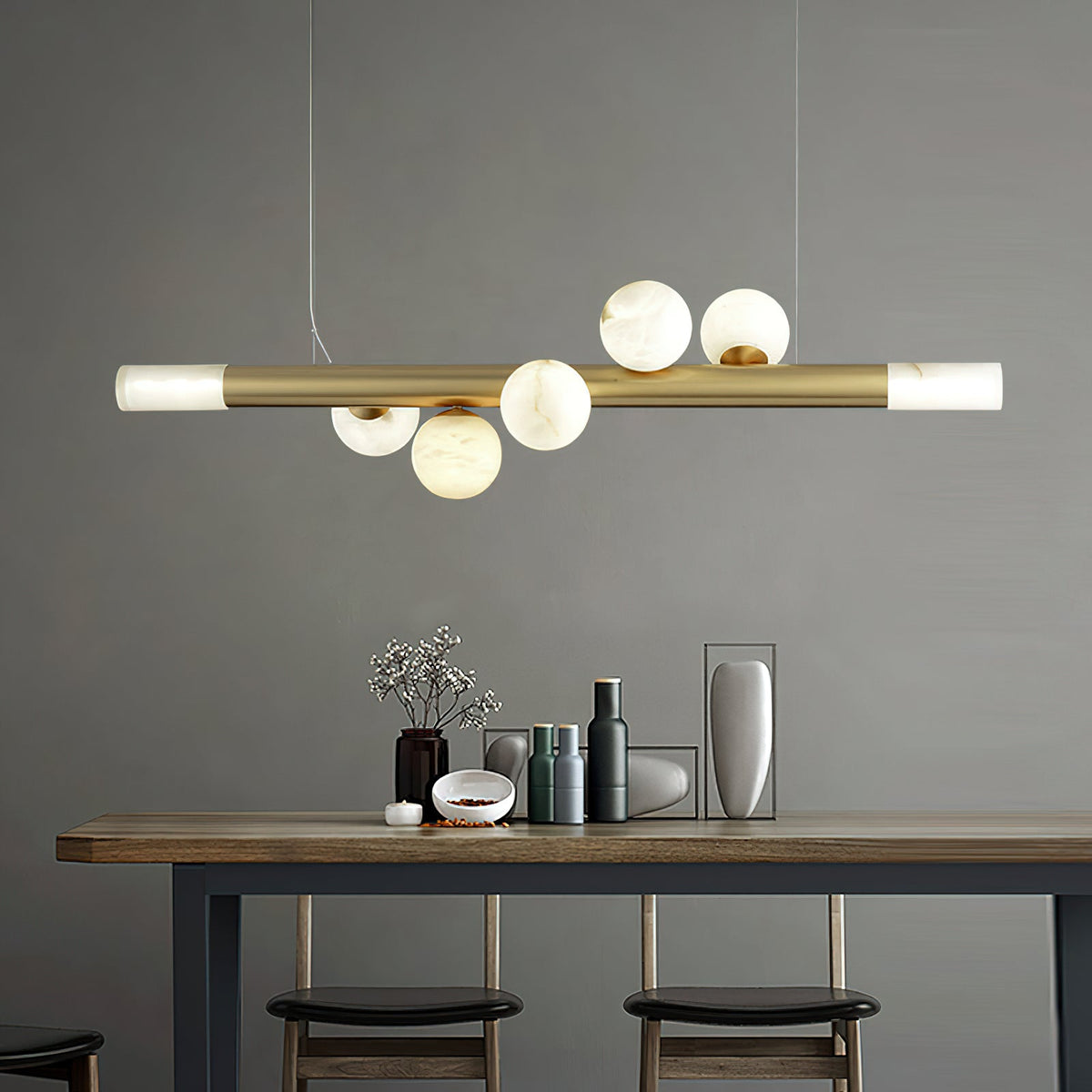 Avaros Suspension Moderne Minimaliste Alabastre - Neutralighting