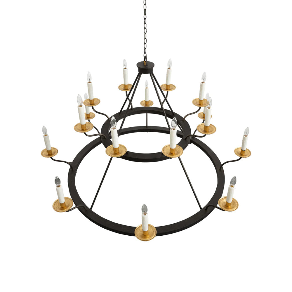 Virinira Lustre Industriel Vintage Métal - Neutralighting