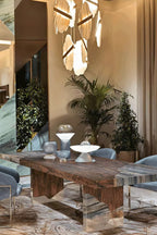 Ollorus Irregular Alabaster Chandelier - Neutralighting