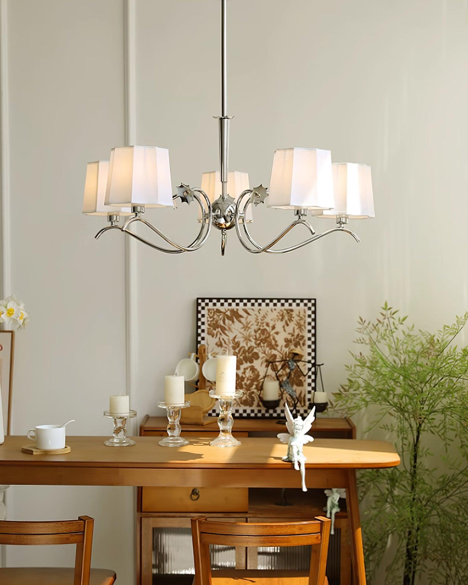 Rockville Lustre Chrome Blanc Élégant - Neutralighting
