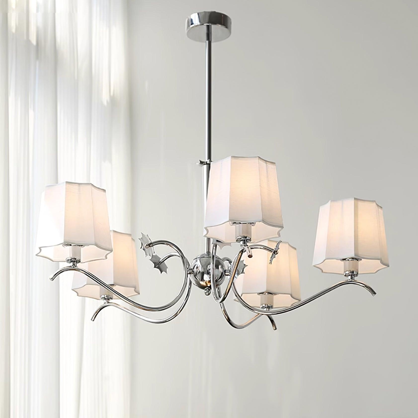 Rockville Lustre Chrome Blanc Élégant - Neutralighting