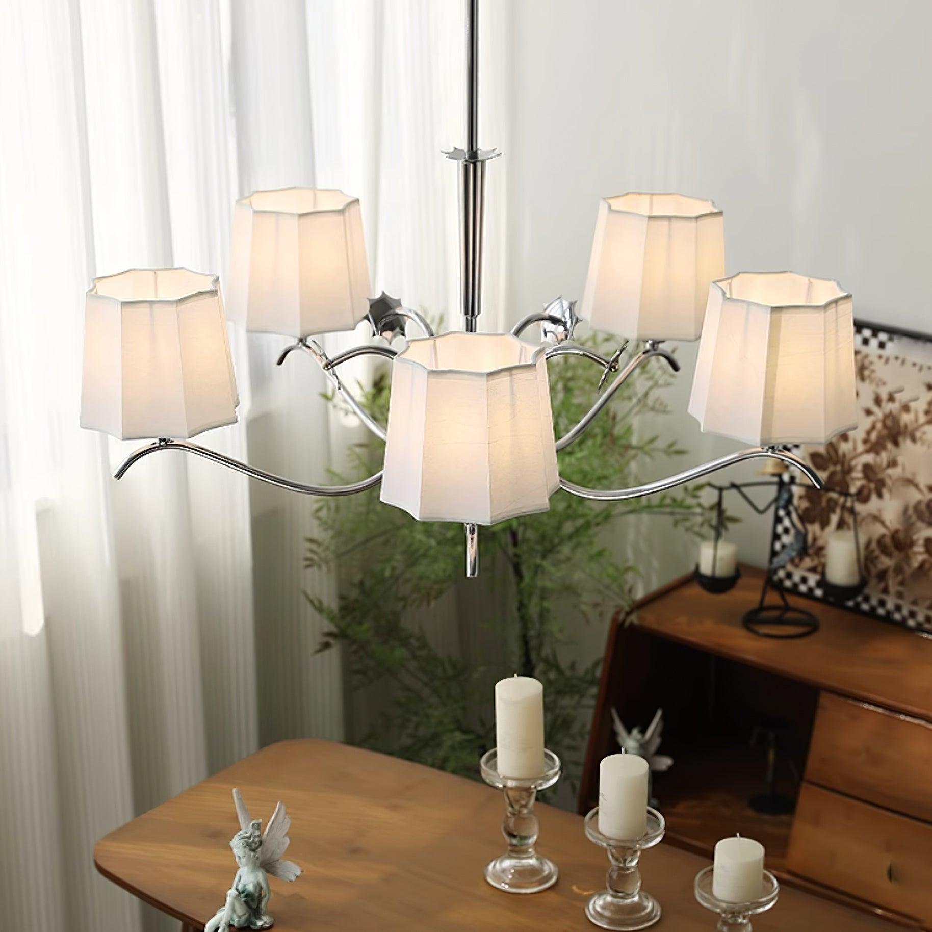 Rockville Lustre Chrome Blanc Élégant - Neutralighting