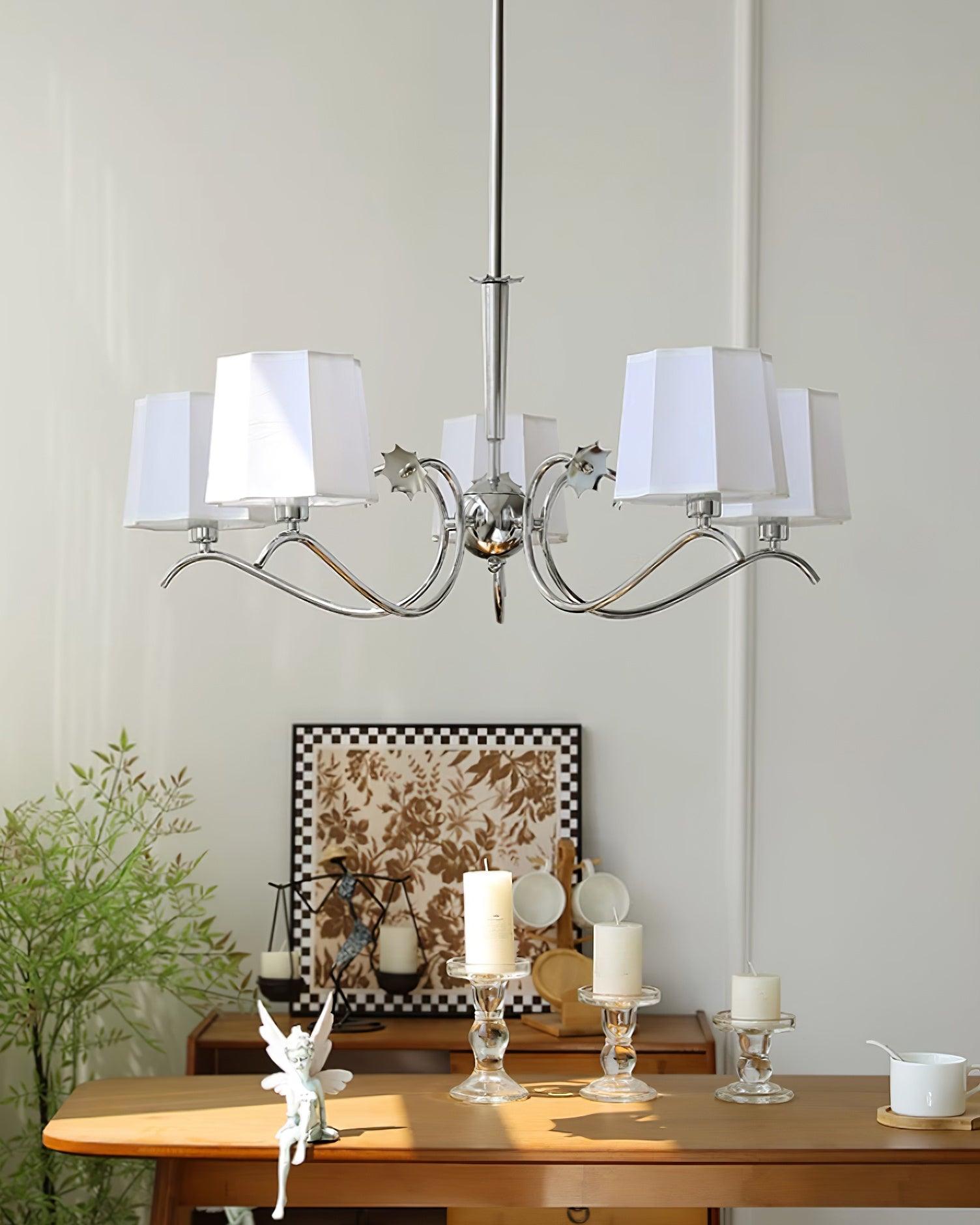 Rockville Lustre Chrome Blanc Élégant - Neutralighting