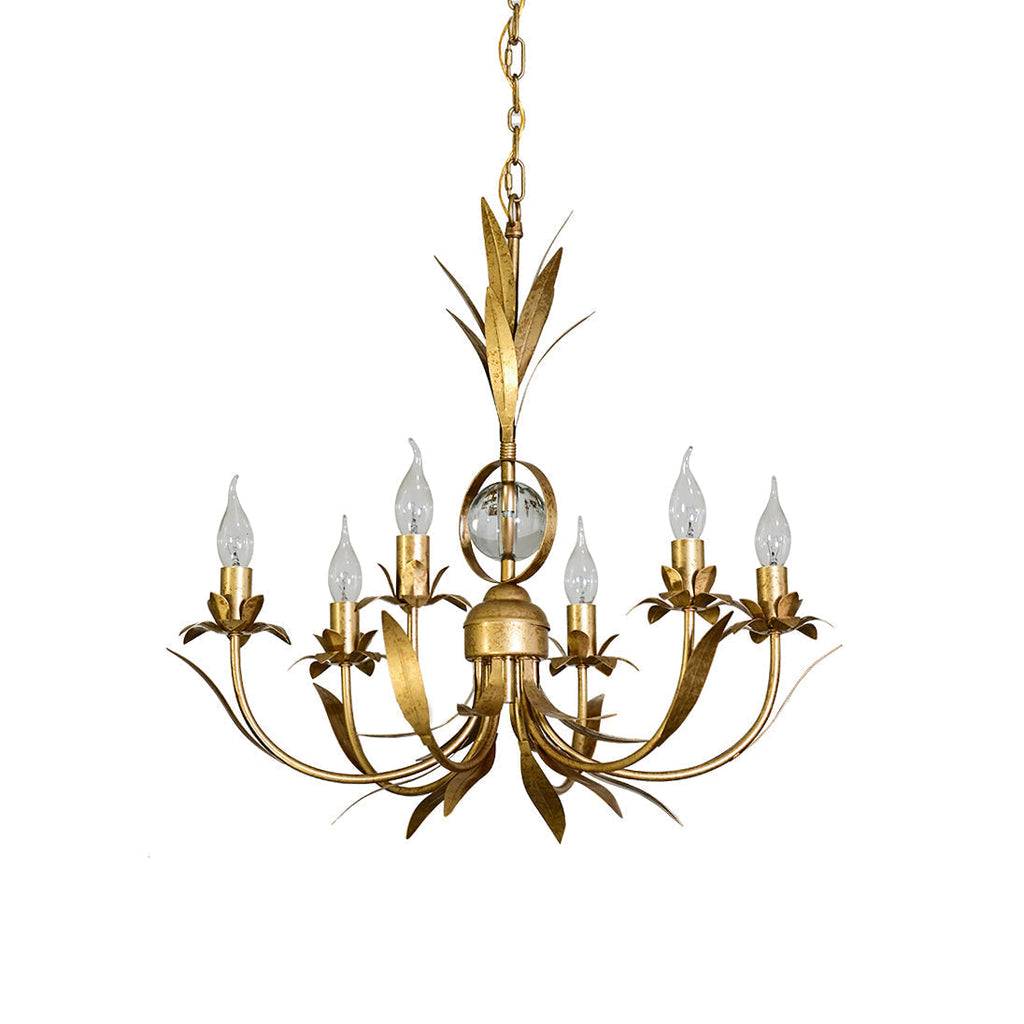 Zamarir Lustre Industriel Vintage Métal 6 Lumières - Neutralighting
