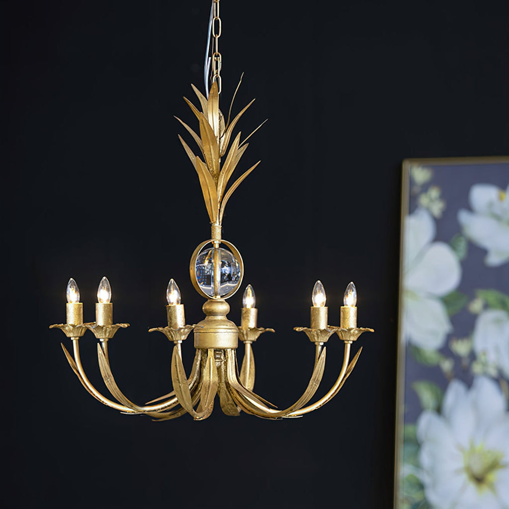 Zamarir Lustre Industriel Vintage Métal 6 Lumières - Neutralighting