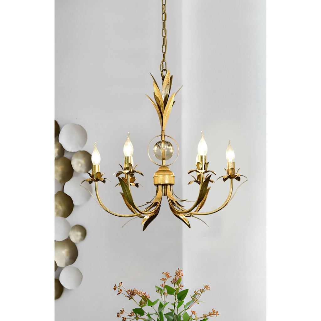 Zamarir Lustre Industriel Vintage Métal 6 Lumières - Neutralighting
