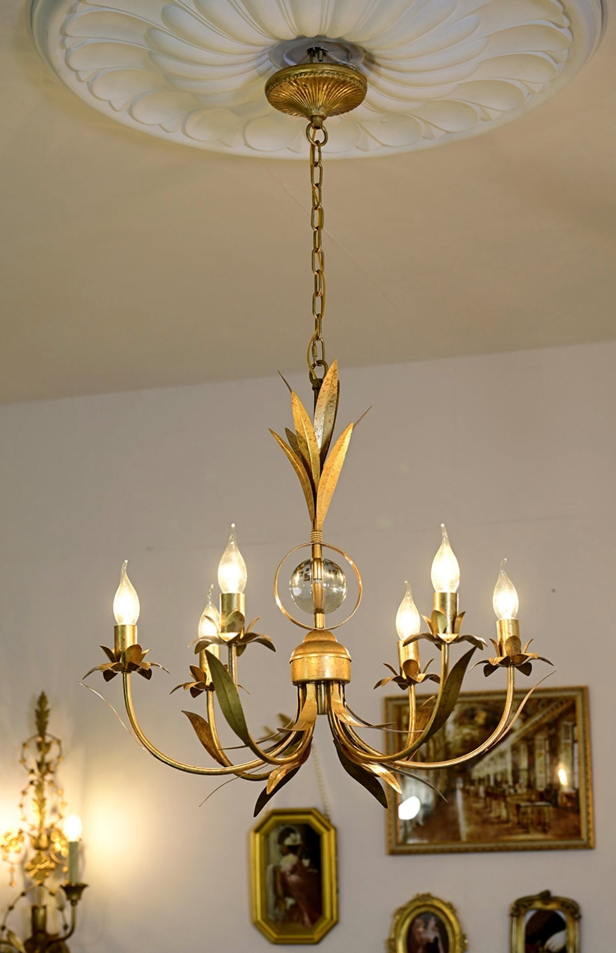 Zamarir Lustre Industriel Vintage Métal 6 Lumières - Neutralighting