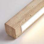 Delya Suspension Linéaire en Travertin - Neutralighting