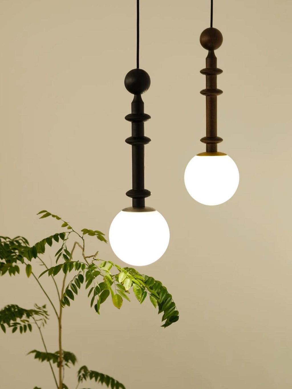 Vesera Suspension industrielle en bois - Neutralighting