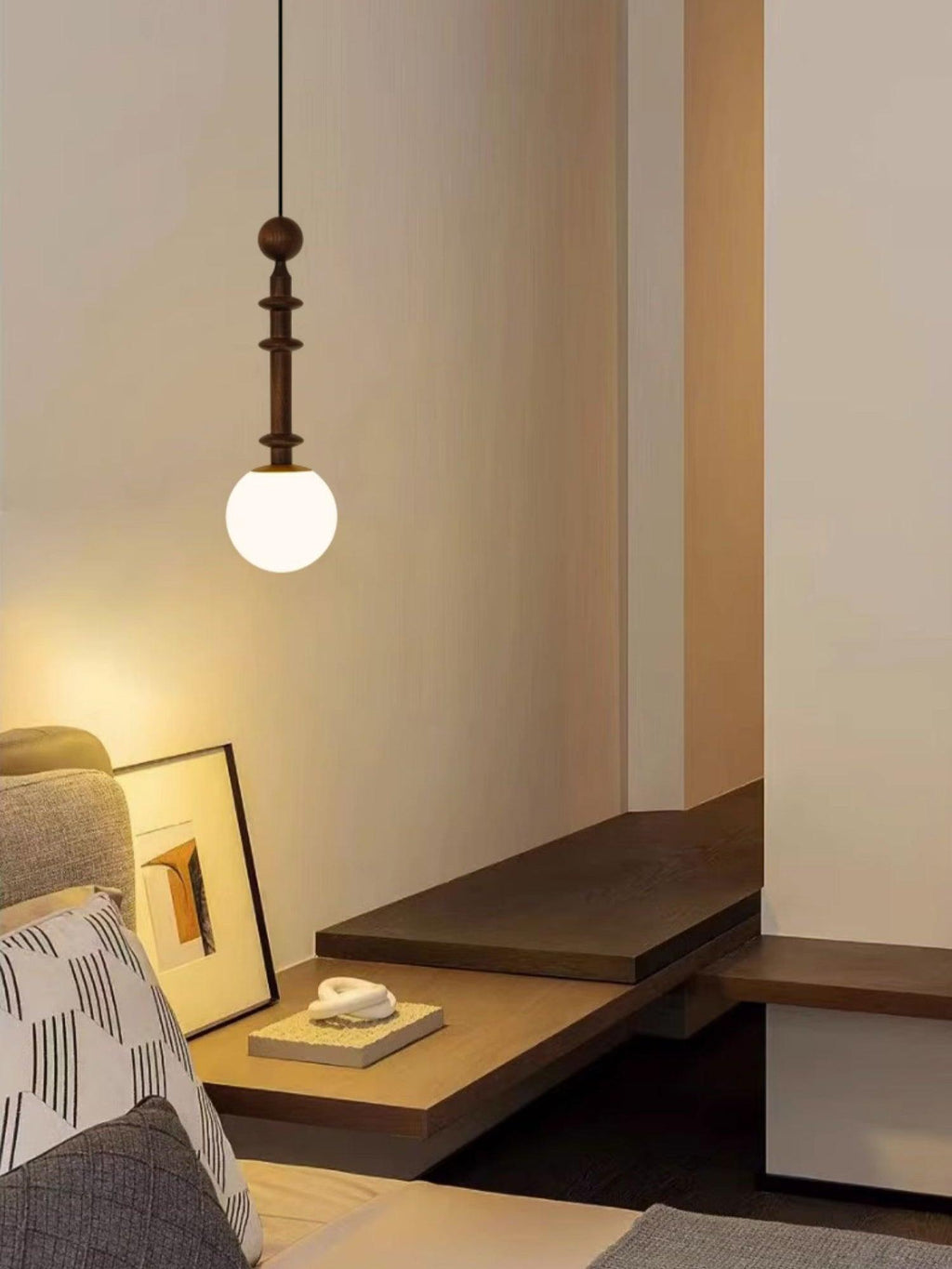 Vesera Suspension industrielle en bois - Neutralighting