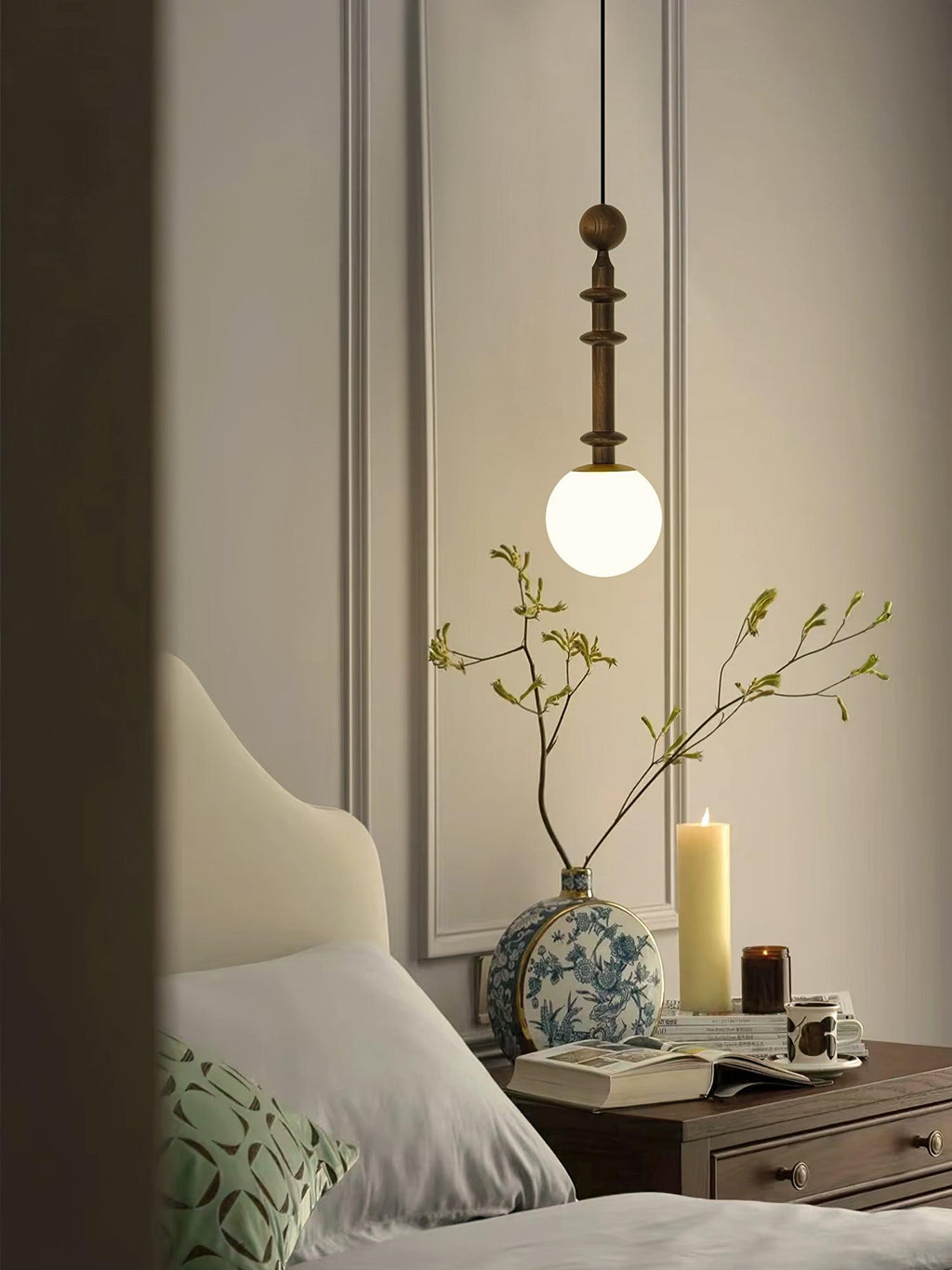 Vesera Suspension industrielle en bois - Neutralighting