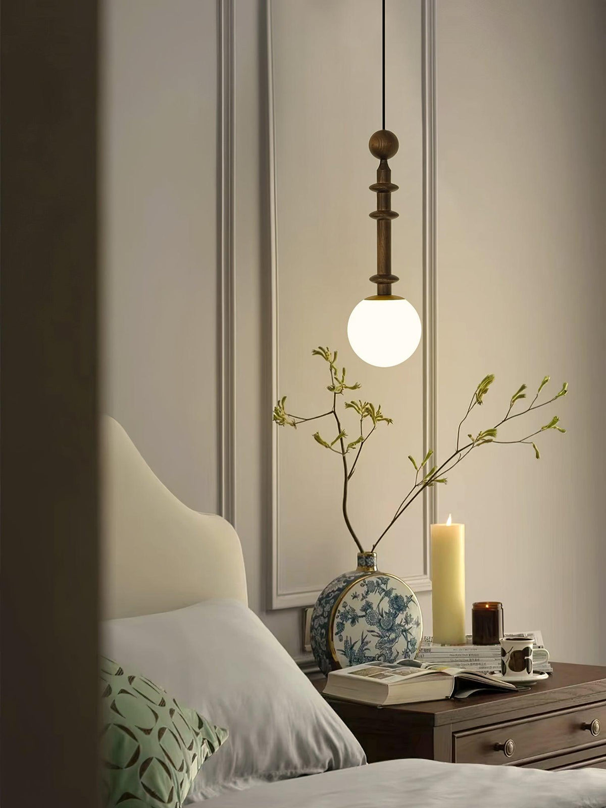 Vesera Suspension industrielle en bois - Neutralighting