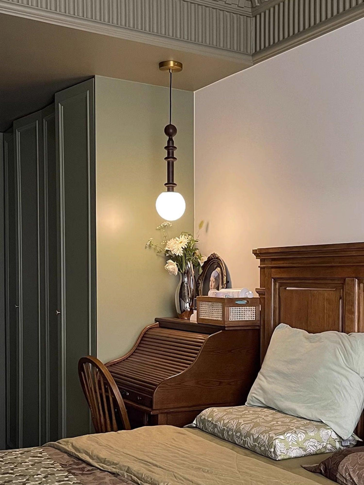 Vesera Suspension industrielle en bois - Neutralighting