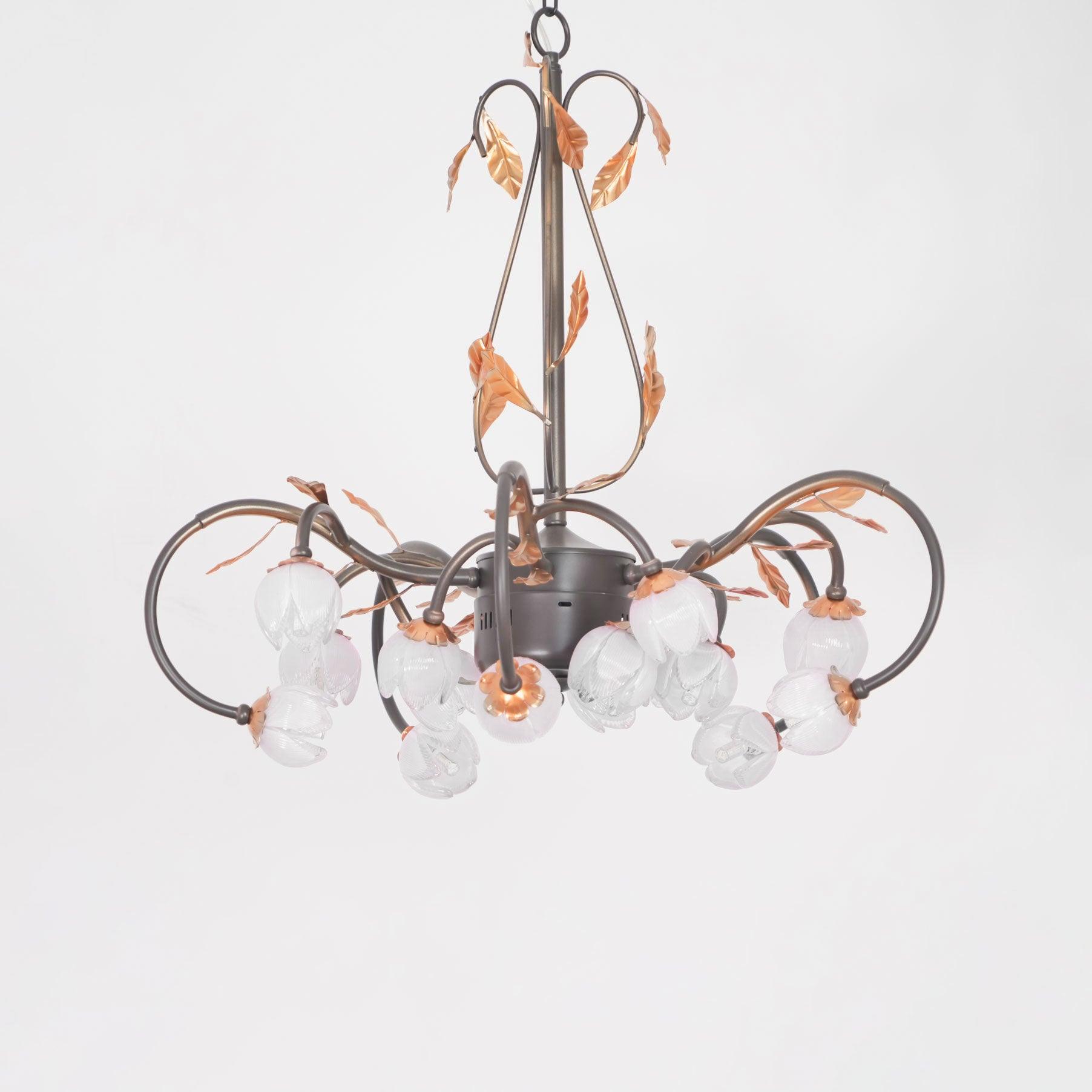 Giulia Lustre Pétales Pêche Branches Florales - Neutralighting