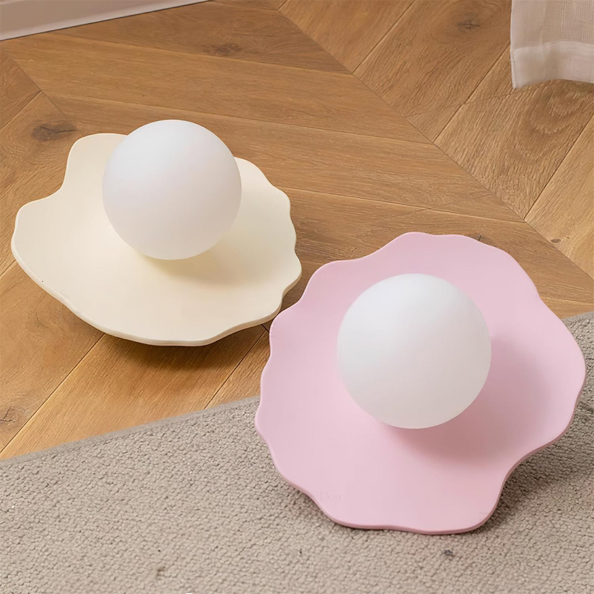 Virelli Applique Murale Disque en Résine Découpé avec Canopée - Neutralighting