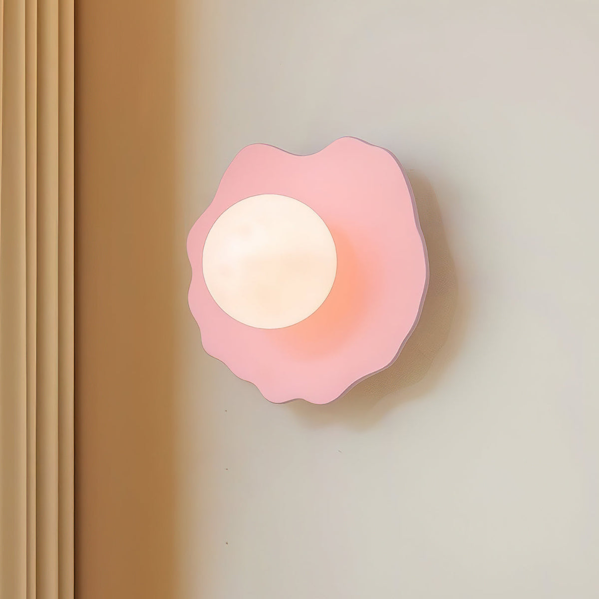 Virelli Applique Murale Disque en Résine Découpé avec Canopée - Neutralighting