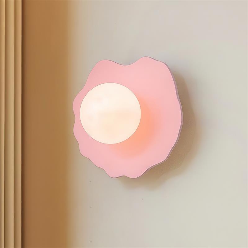 Virelli Applique Murale Disque en Résine Découpé avec Canopée - Neutralighting