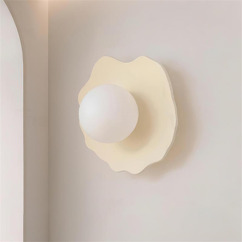 Virelli Applique Murale Disque en Résine Découpé avec Canopée - Neutralighting
