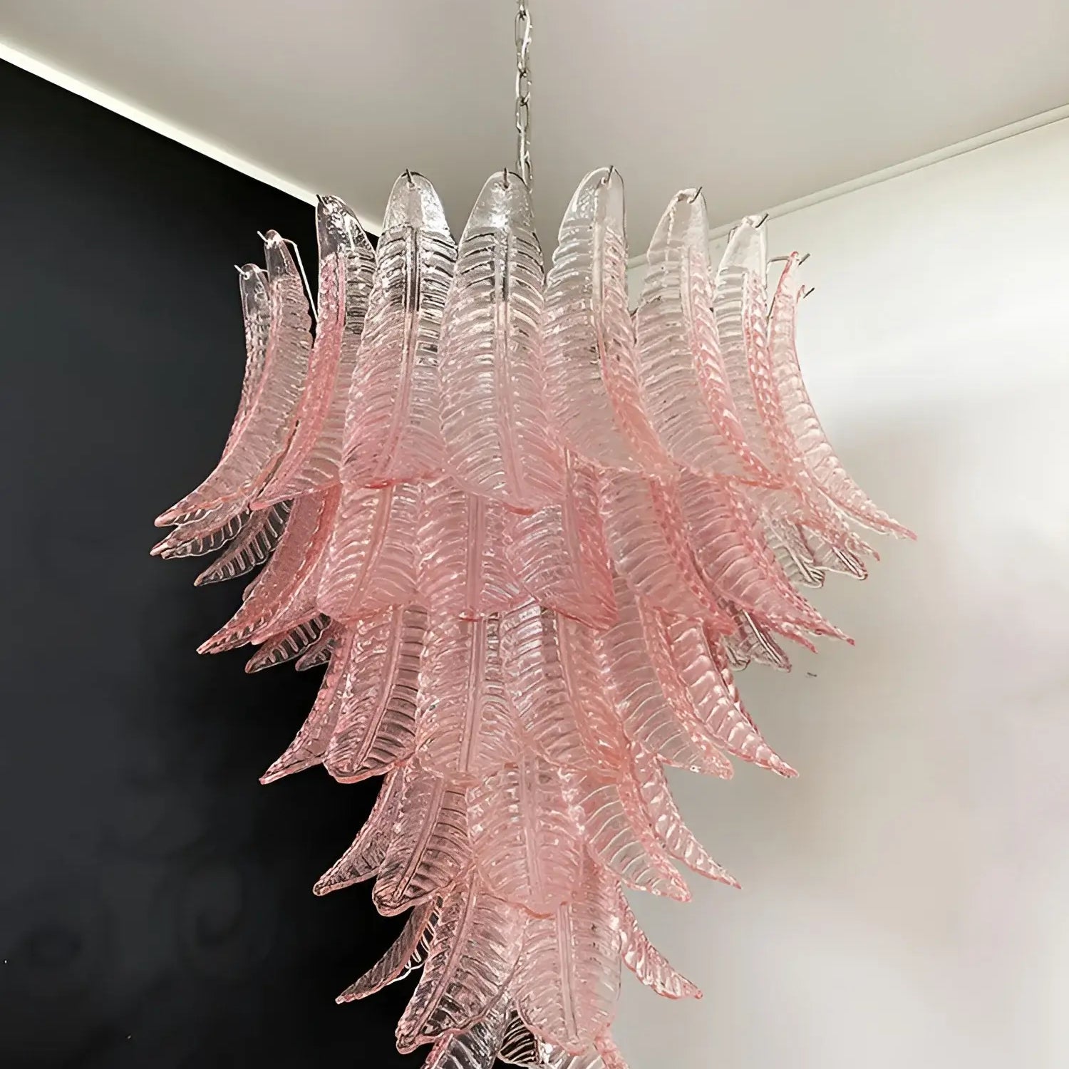 Aurora Chandelier en Verre Cascadant Romantique - Neutralighting