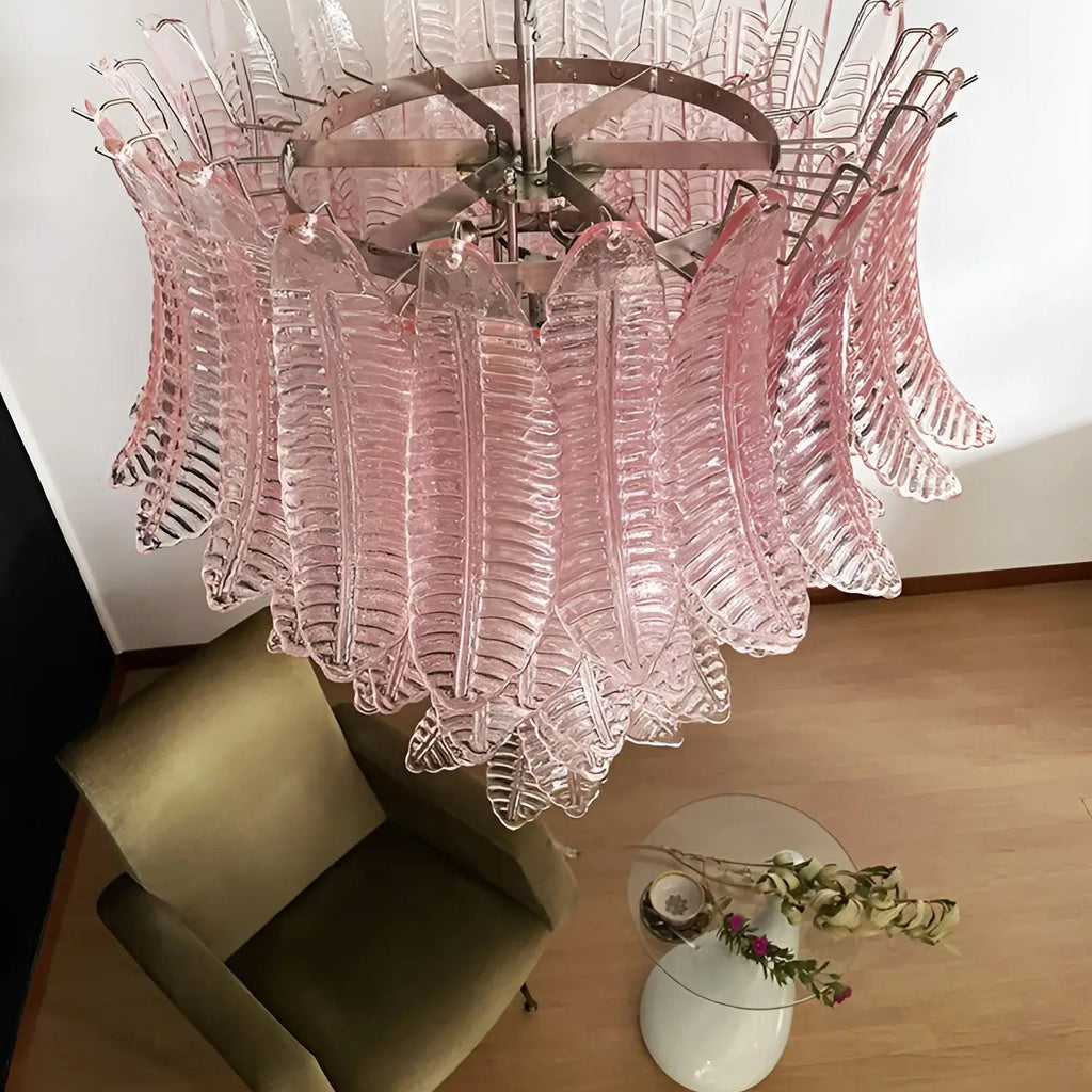 Aurora Chandelier en Verre Cascadant Romantique - Neutralighting