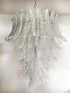 Aurora Lustre Transparent Verre Feuille Cascadant Élégant - Neutralighting