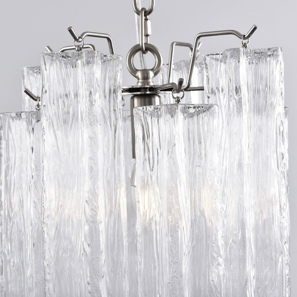 Aurora Lustre Rose Dégradé Murano Verre - Neutralighting