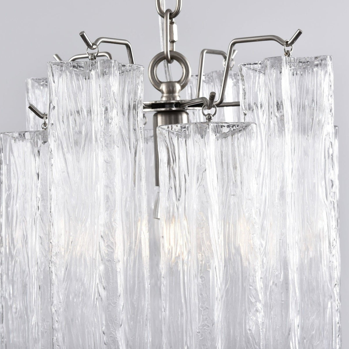Aurora Lustre Rose Dégradé Murano Verre - Neutralighting