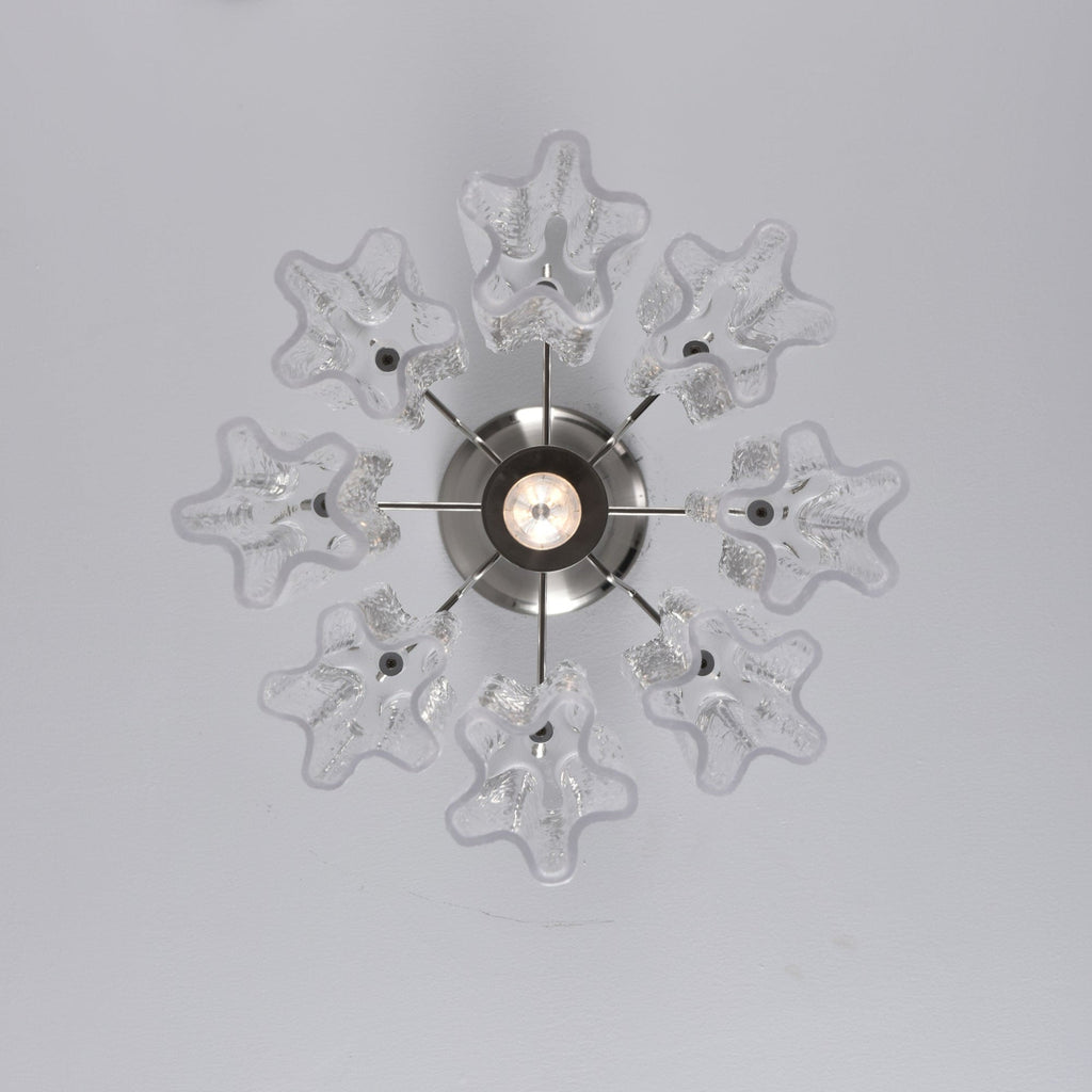 Aurora Lustre Rose Dégradé Murano Verre - Neutralighting