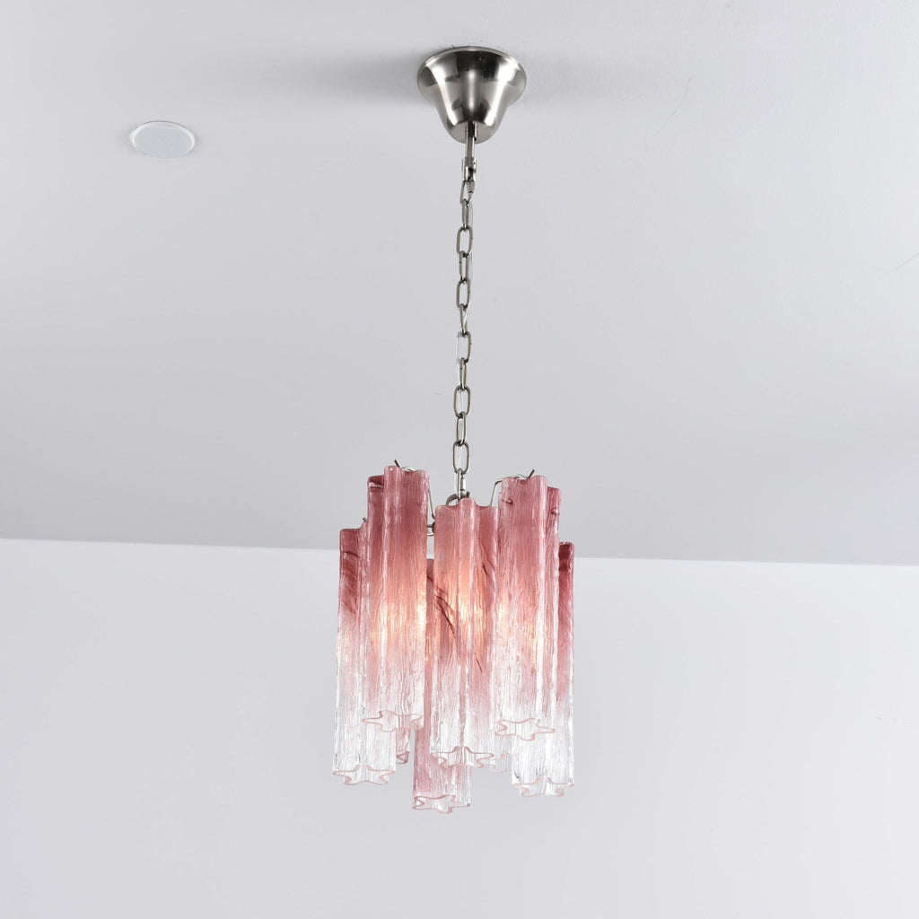 Aurora Lustre Rose Dégradé Murano Verre - Neutralighting