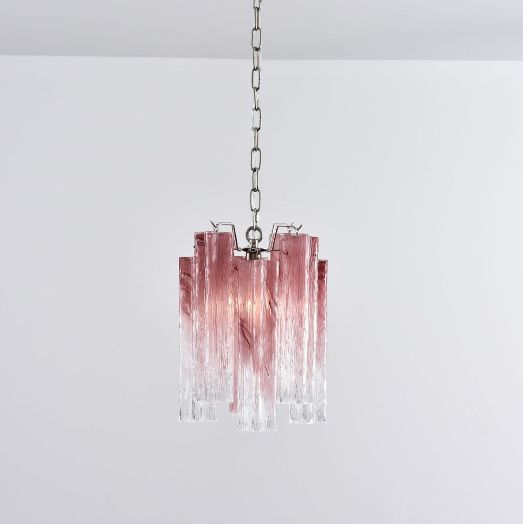 Aurora Lustre Rose Dégradé Murano Verre - Neutralighting