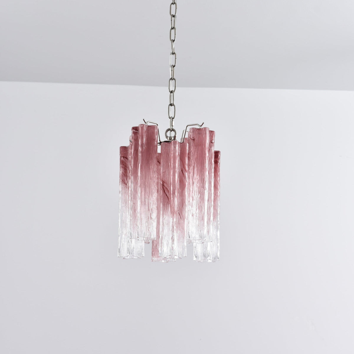 Aurora Lustre Rose Dégradé Murano Verre - Neutralighting