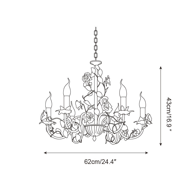Evelisse Lustre blanc vintage - Neutralighting