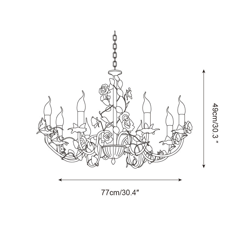 Evelisse Lustre blanc vintage - Neutralighting