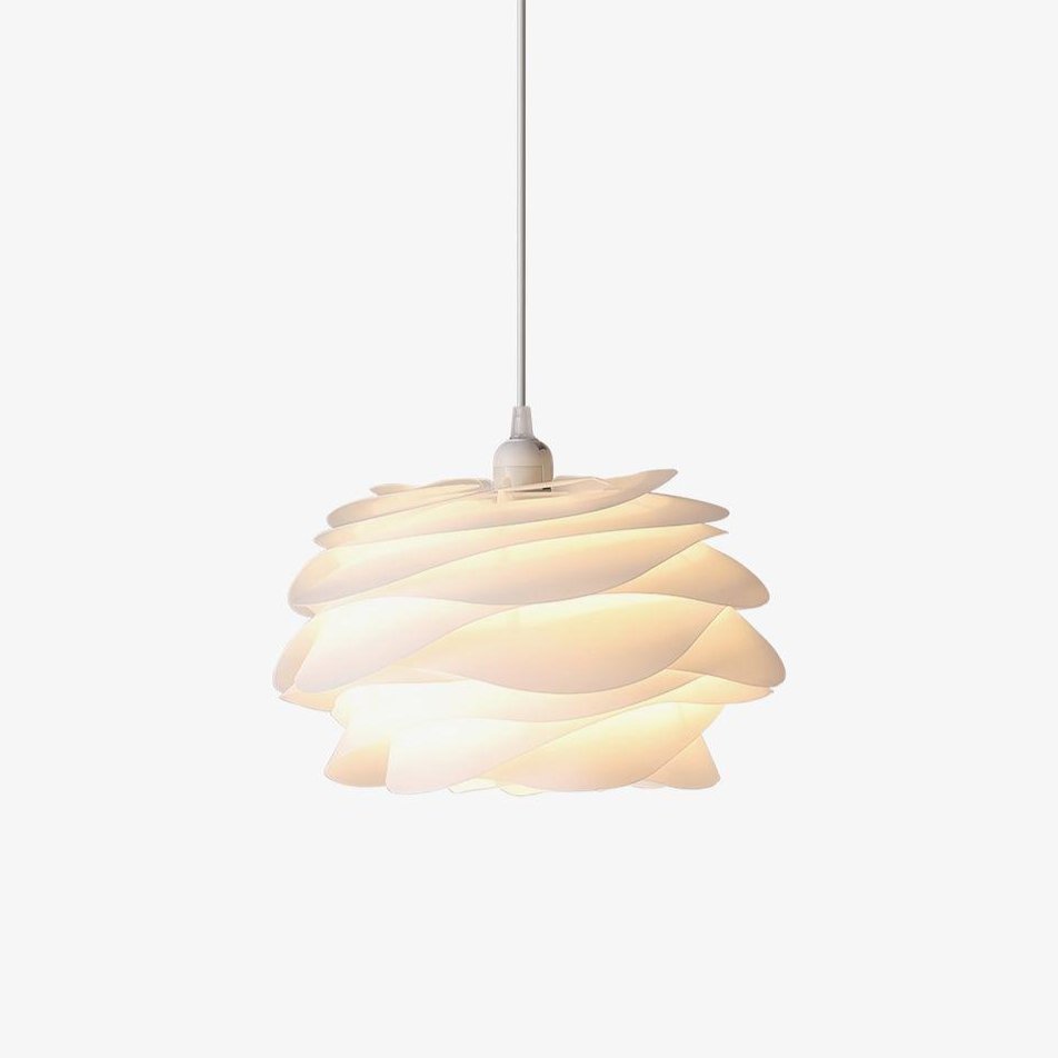 Solara Lampe suspendue en PVC motif rose floral superposé romantique - Neutralighting