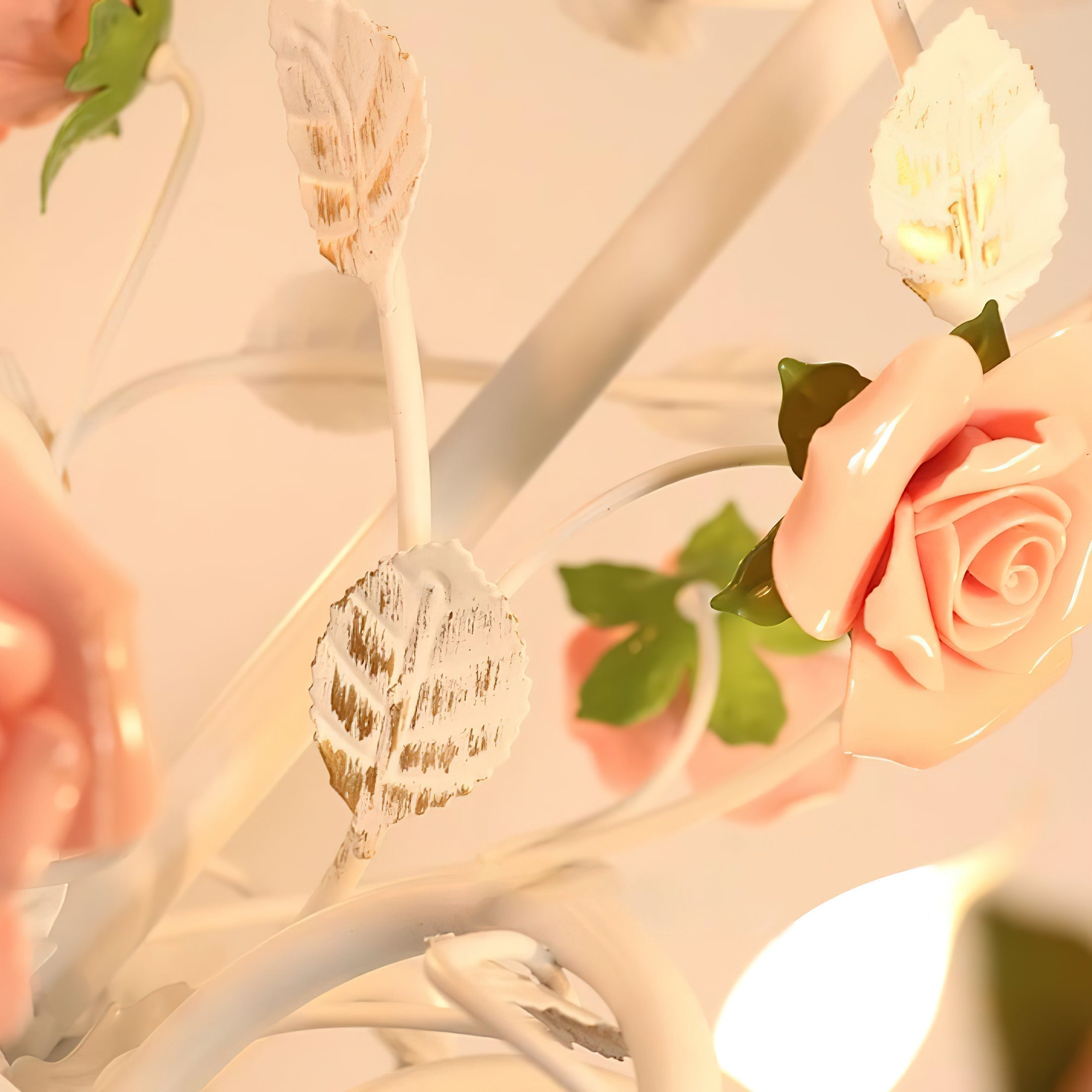 Evelisse Lustre blanc vintage - Neutralighting